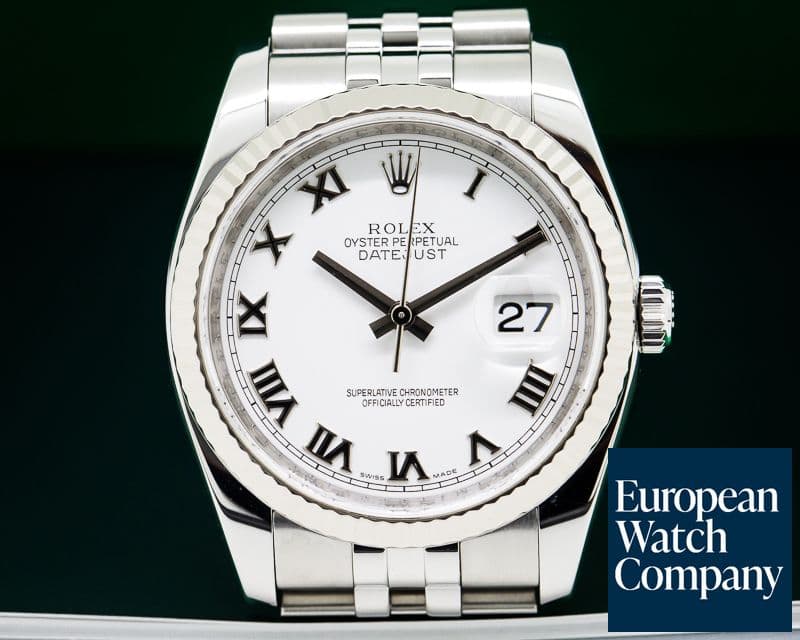 Image of Rolex Datejust SS White Dial
M Series