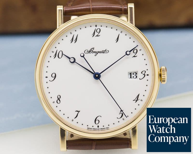 Image of Breguet Classique Automatic Enamel Dial 18K Yellow Gold