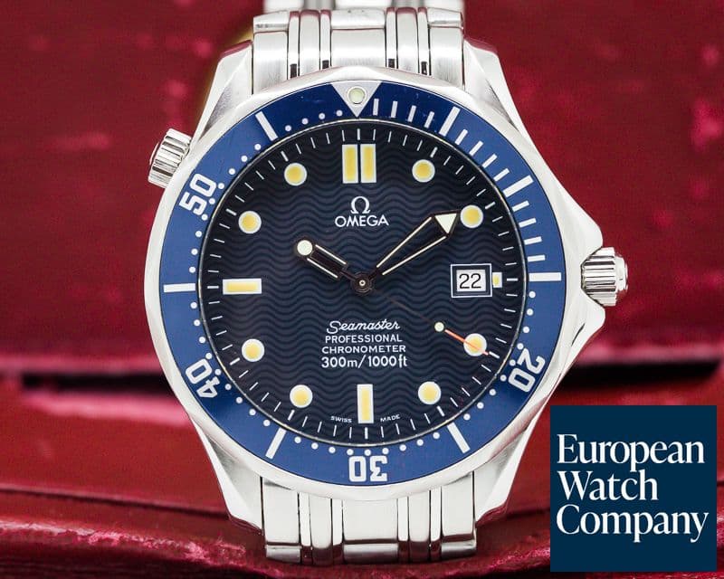 Image of Omega Seamaster Professional Blue Dial SS 