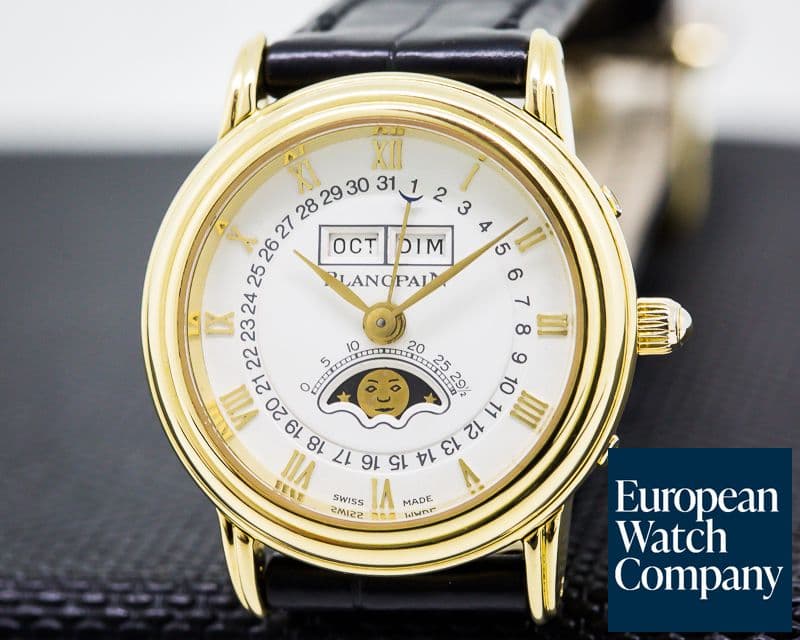 Image of Blancpain Ladies Complete Calendar Moon 18K YG