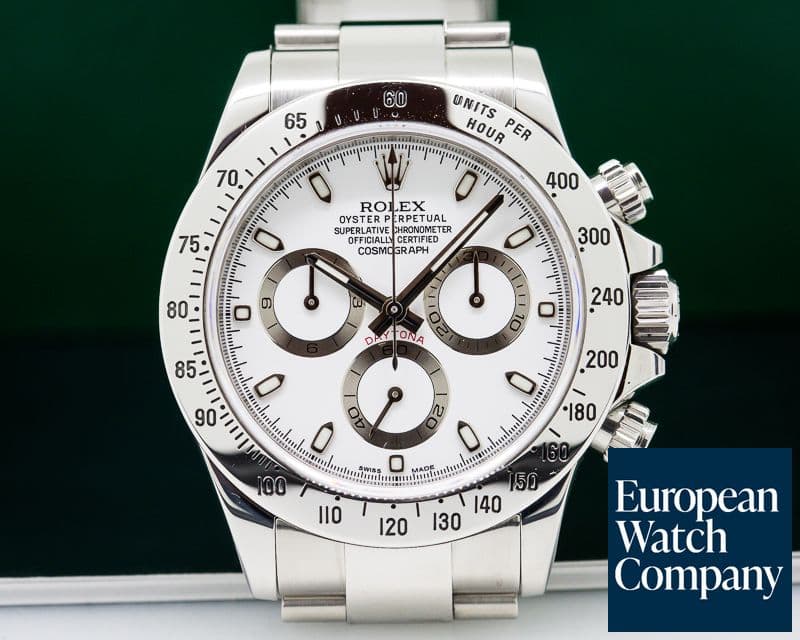 Image of Rolex Daytona White Dial SS / SS