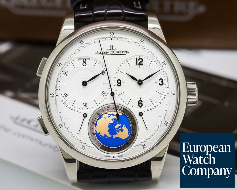 Image of Jaeger LeCoultre Duometre Unique Travel Time 18K White Gold LIMITED