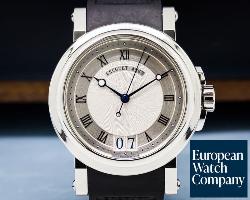 Image of Breguet Marine Big Date SS / Rubber