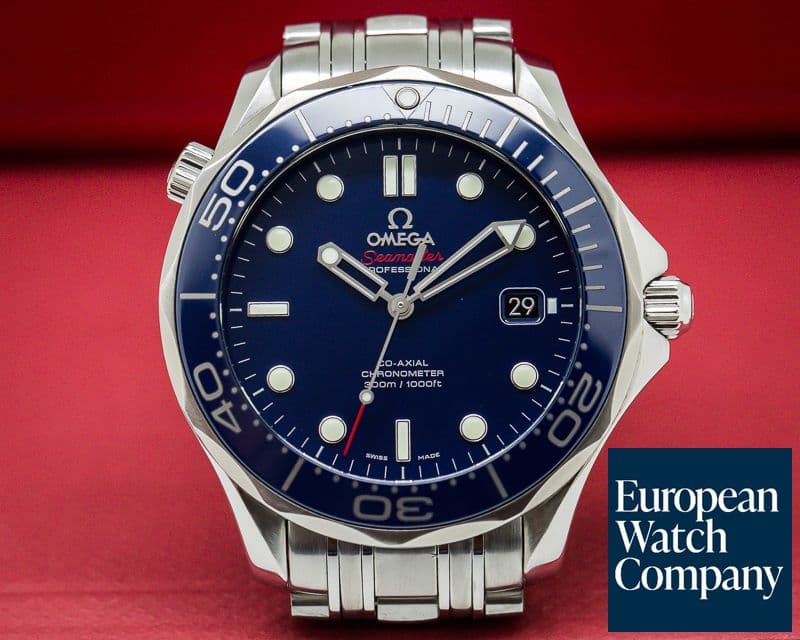 Image of Omega Seamaster Professional Blue Dial Co-Axial SS / SS 