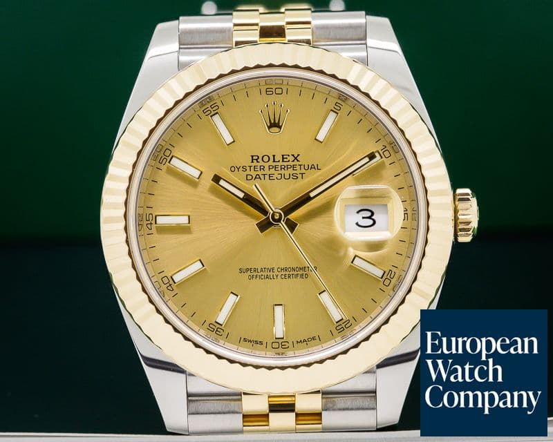 Image of Rolex Datejust II White Stick Dial 18K / SS