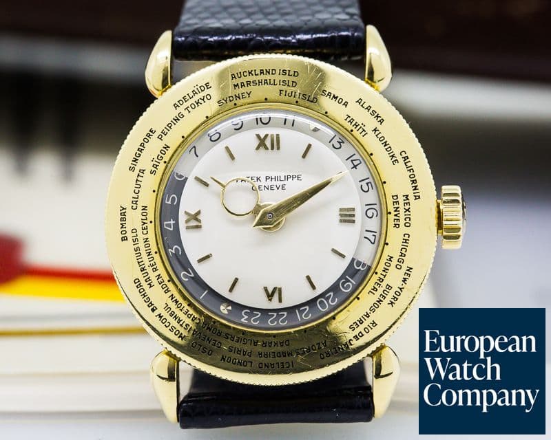 Image of Patek Philippe Vintage World Time 18K Yellow 3rd Series Circa 1948 