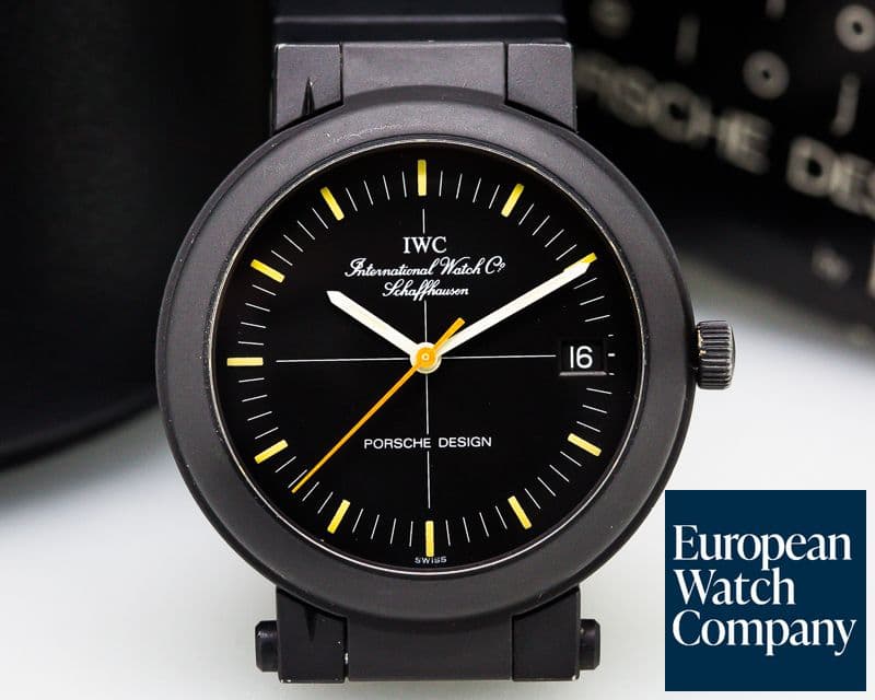 Image of IWC Porsche Design PVD Aluminum Compass Watch