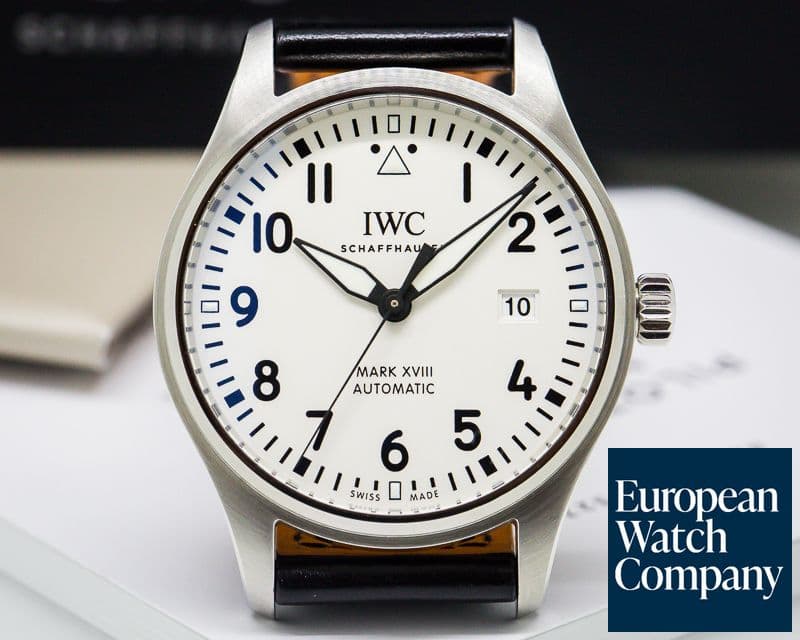 Image of IWC Mark XVIII Silver Dial SS 