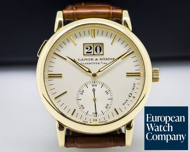 Image of A. Lange and Sohne Langematik Big Date 18K Yellow Gold 