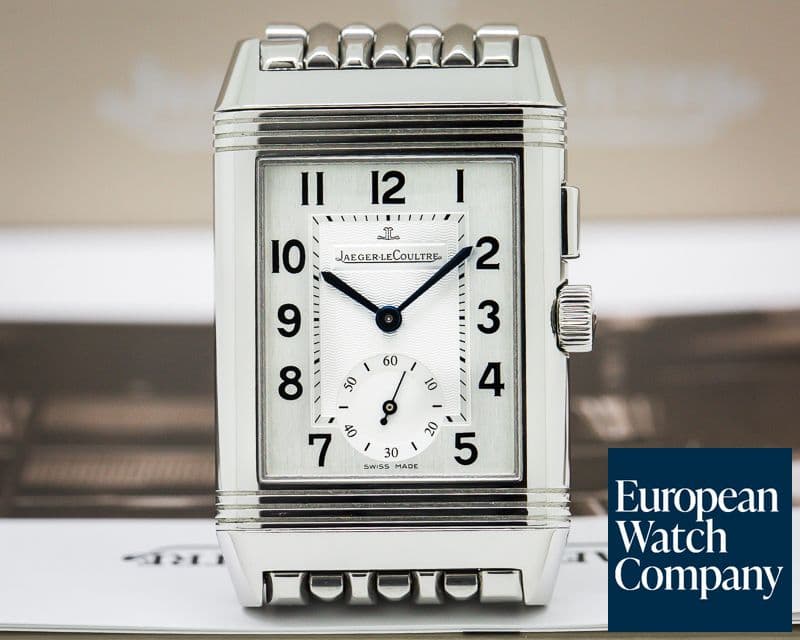Image of Jaeger LeCoultre Reverso Duo Night / Day Manual Wind SS / SS
