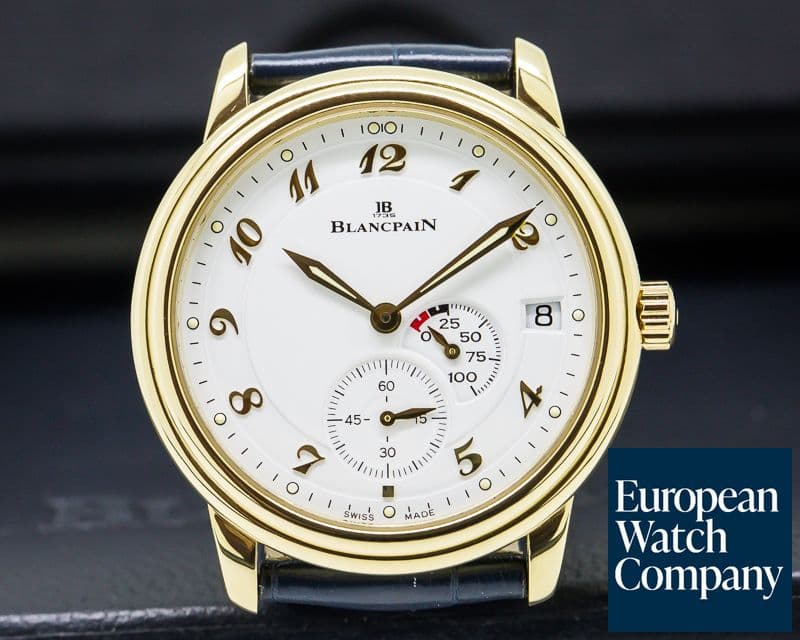 Image of Blancpain Leman Power Reserve 18K Yellow Gold 
