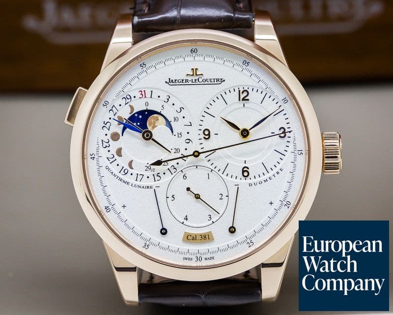 Image of Jaeger LeCoultre Duometre a Quantieme Lunaire Rose Gold