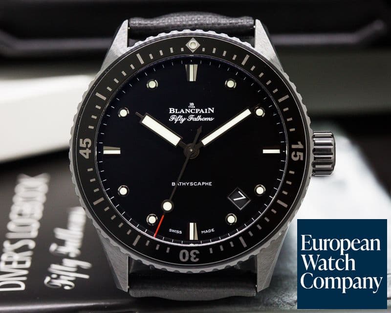 Image of Blancpain Fifty Fathoms Bathyscaphe Ceramic