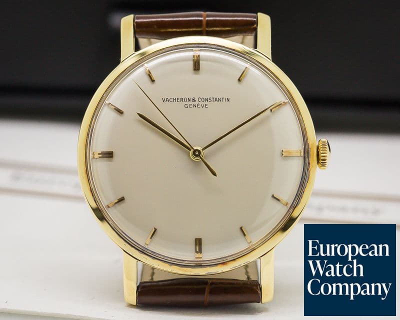 Image of Vacheron Constantin Vintage Manual Wind Oversize 37MM Yellow Gold 