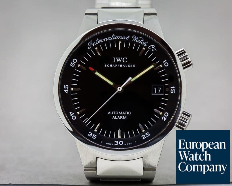 Image of IWC GST Alarm SS Black Dial 