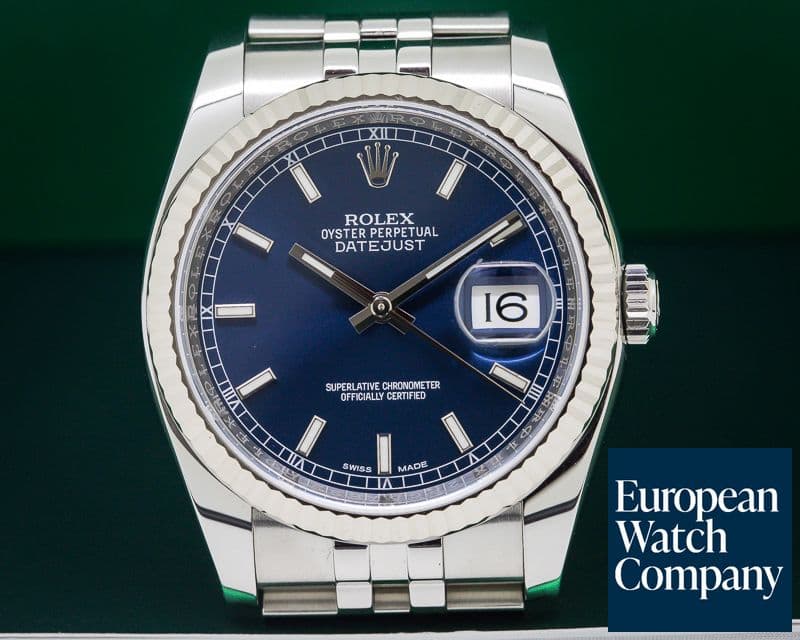 Image of Rolex Datejust SS Jubilee Blue Dial 
