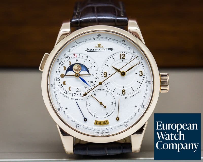 Image of Jaeger LeCoultre Duometre a Quantieme Lunaire 18K Rose Gold