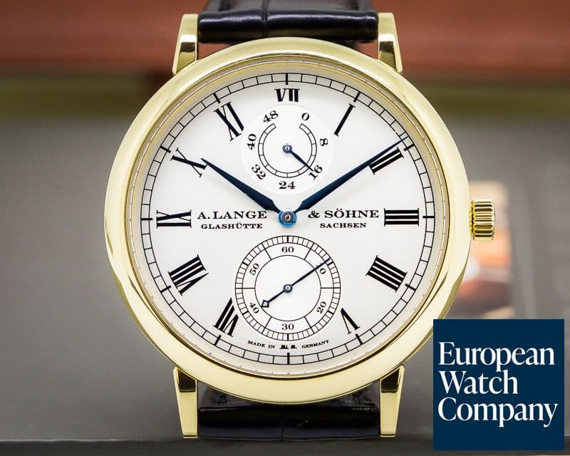 Image of A. Lange and Sohne Grosse Langematik Gangreserve Limited for Wempe 18k YG
