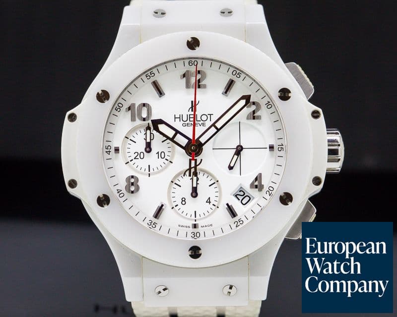 Image of Hublot Big Bang Aspen White Ceramic Chronograph 
