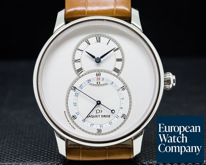 Image of Jaquet Droz Grande Seconde Quantieme Automatic SS Silver Dial