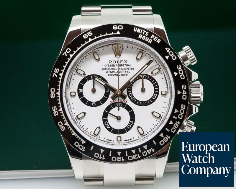 Image of Rolex Daytona Ceramic Bezel SS / White Dial UNWORN