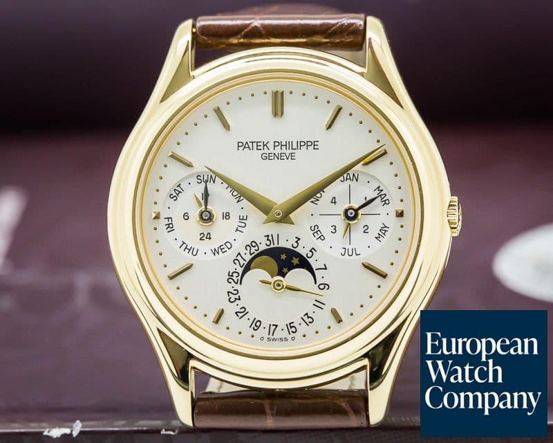 Image of Patek Philippe Perpetual Calendar 18K Yellow Gold / Deployment COMPLETE 