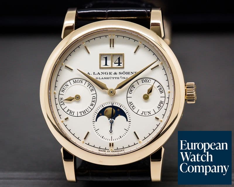 Image of A. Lange and Sohne Saxonia Annual Calendar 18K Rose Gold 