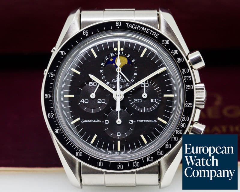 Image of Omega Speedmaster Professional "Speedymoon' Moonphase / Date Box and Papers