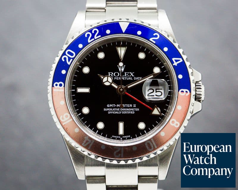 Image of Rolex GMT Master II SS Red / Blue Pepsi Bezel