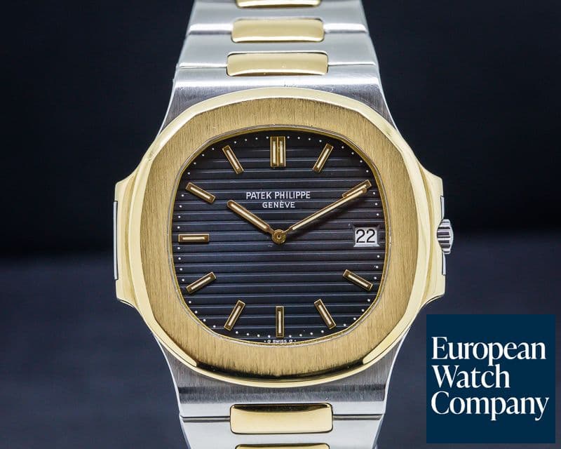 Image of Patek Philippe Nautilus Jumbo SS/18k Yellow Gold