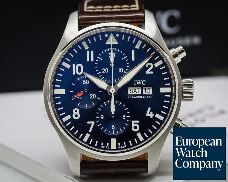 Image of IWC Pilot Chronograph SS Le Petite Prince 