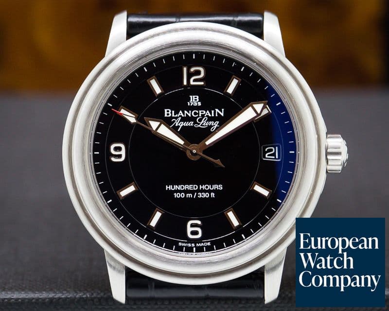Image of Blancpain Leman Aqualung Ultra Slim Automatic SS