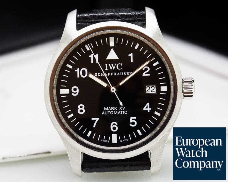 Image of IWC Mark XV SS  Black Dial COMPLETE 