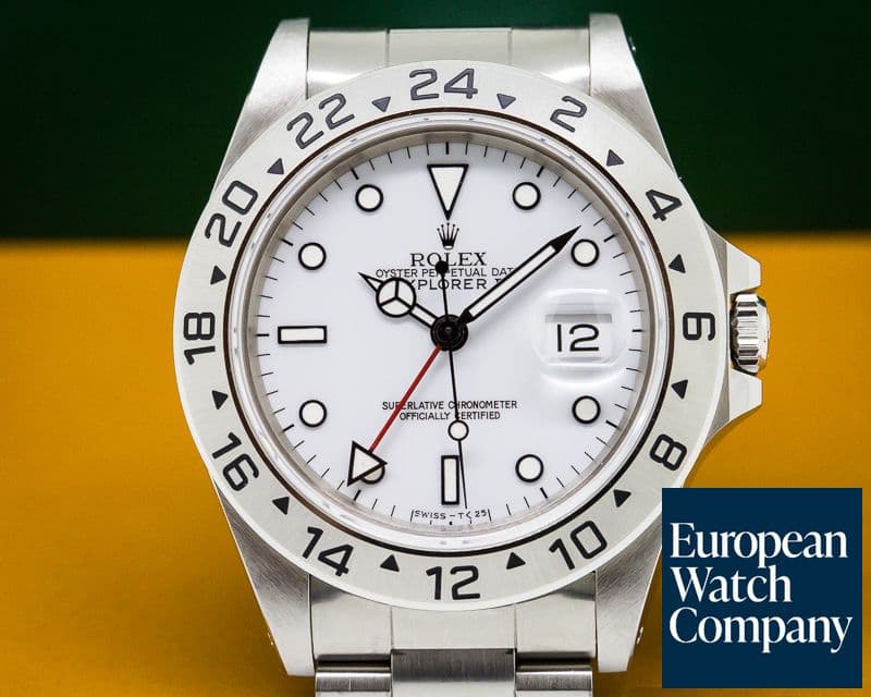 Image of Rolex Explorer II White Dial UNPOLISHED