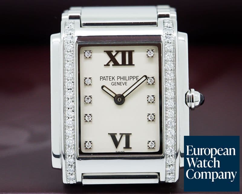 Image of Patek Philippe Twenty-4 Cream Dial SS / SS 
