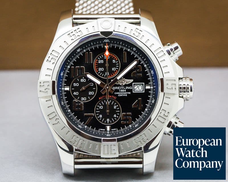 Image of Breitling Aeromarine Super Avenger SS/SS Black