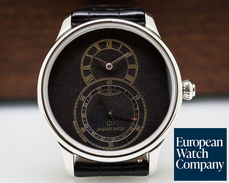 Image of Jaquet Droz Grande Seconde Quantieme Automatic SS Grey Dial
