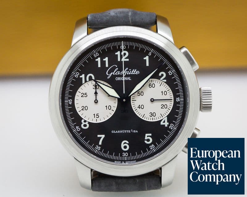 Image of Glashutte Original Senator Navigator Chronograph SS