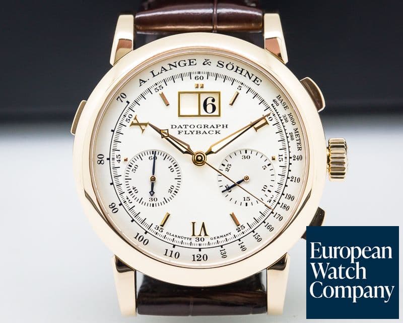 Image of A. Lange and Sohne Datograph 18K Rose Gold