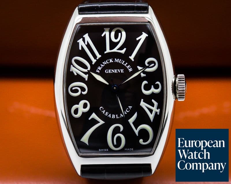 Image of Franck Muller Casablanca Black Dial SS 