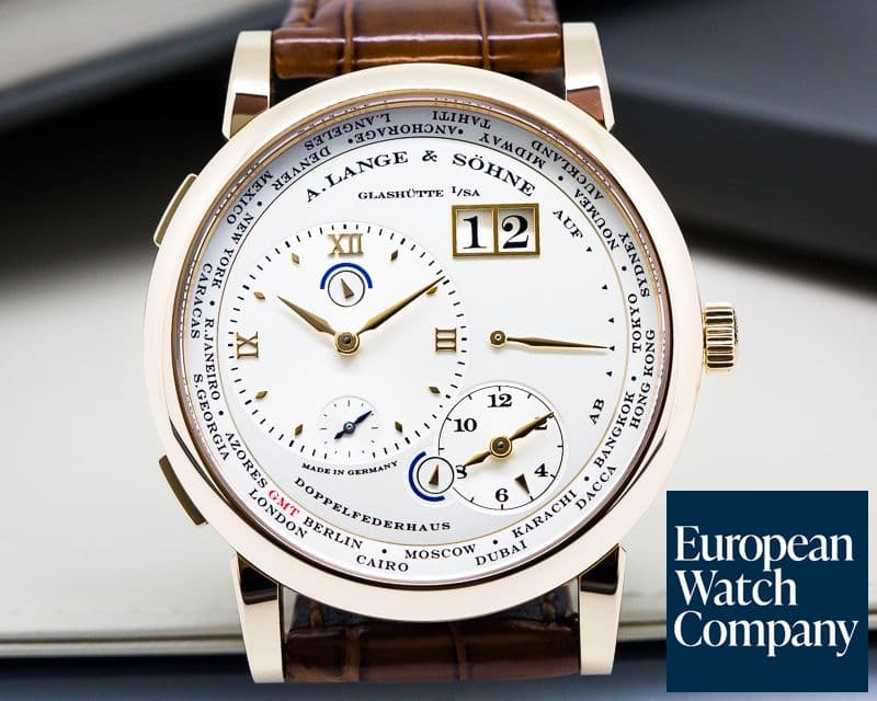 Image of A. Lange and Sohne Lange 1 Time Zone 18K Rose Gold 