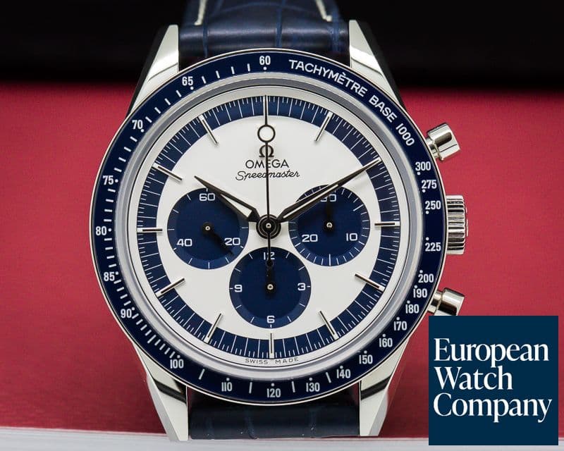 Image of Omega Speedmaster CK 2998 Silver / Blue Dial SS LIMITED