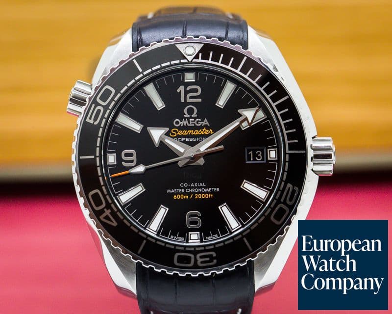 Image of Omega Seamaster Planet Ocean Co-Axial Black Dial 39.5MM