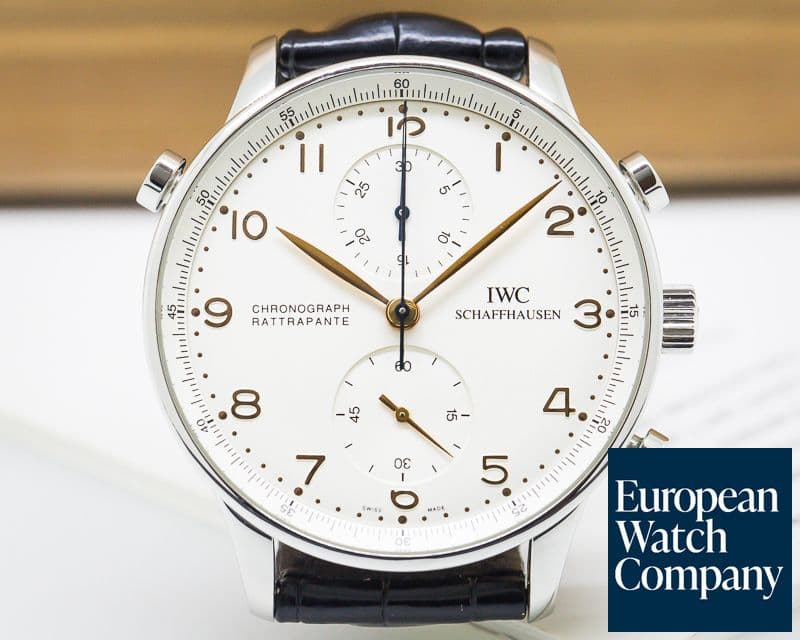 Image of IWC Portuguese Chronograph Rattrapante SS COMPLETE
