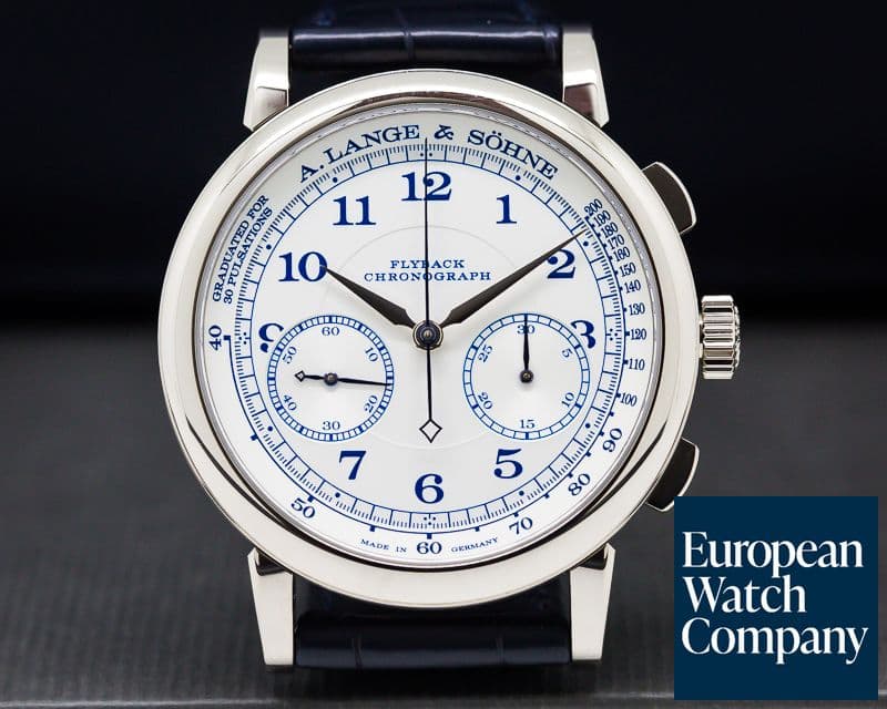 Image of A. Lange and Sohne 1815 Chronograph 18K White Gold BOUTIQUE EDITION 