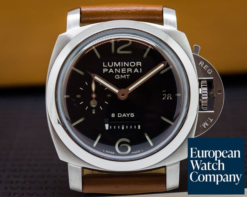 Image of Panerai Luminor 1950 8 Days GMT SS
