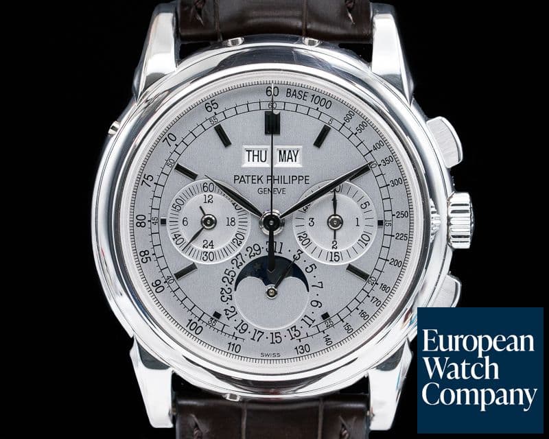 Image of Patek Philippe Perpetual Calendar Chronograph White Gold FULL SET