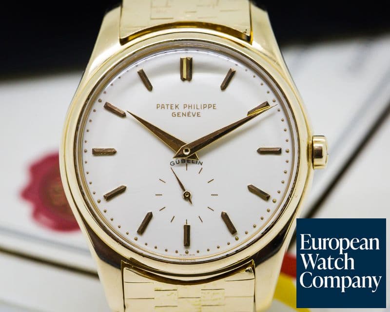 Image of Patek Philippe Calatrava Automatic Enamel Dial GUBELIN SIGNED 1st Series 