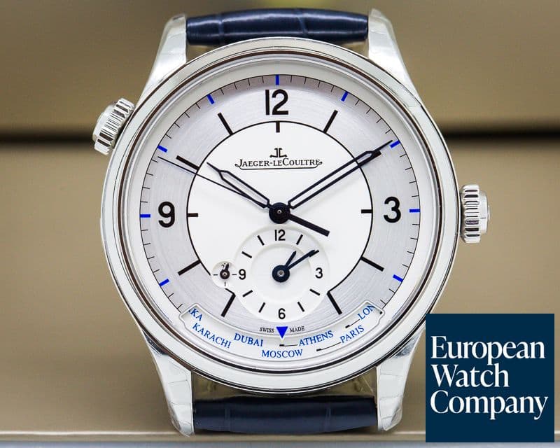 Image of Jaeger LeCoultre Master Geographic SS SECTOR DIAL 39MM 
