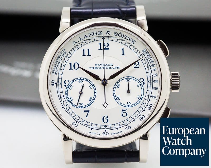 Image of A. Lange and Sohne 1815 Chronograph 18K White Gold BOUTIQUE EDITION 